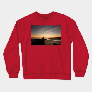 Cullercoats Lifeboat Station Sunrise Crewneck Sweatshirt